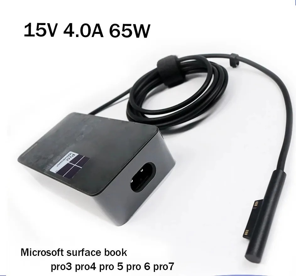 Cargador Surface Pro 3 & Pro 4,5,6,7 65w Modelo 1706 Origina